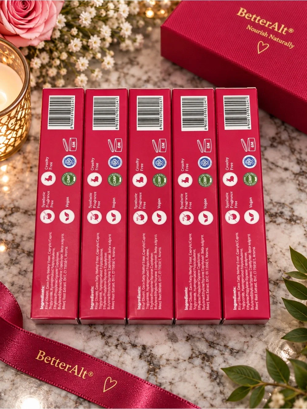 Tinted Lip Oil Beetroot — Hydrating Pink Lip Tint